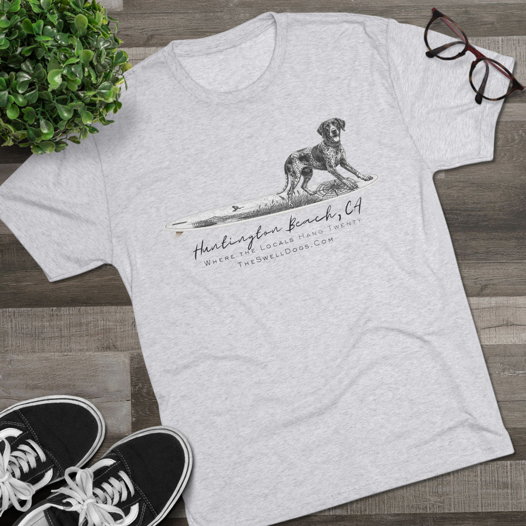 German Shorthaired Pointer Point Break Surfboard HB Edition T-Shirt
