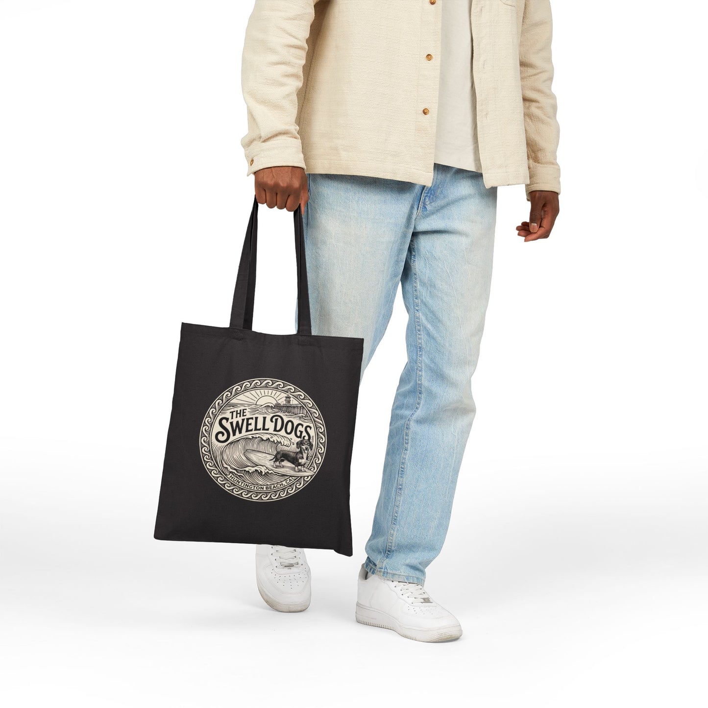 Dachshund Swell Dogs Beach Tote