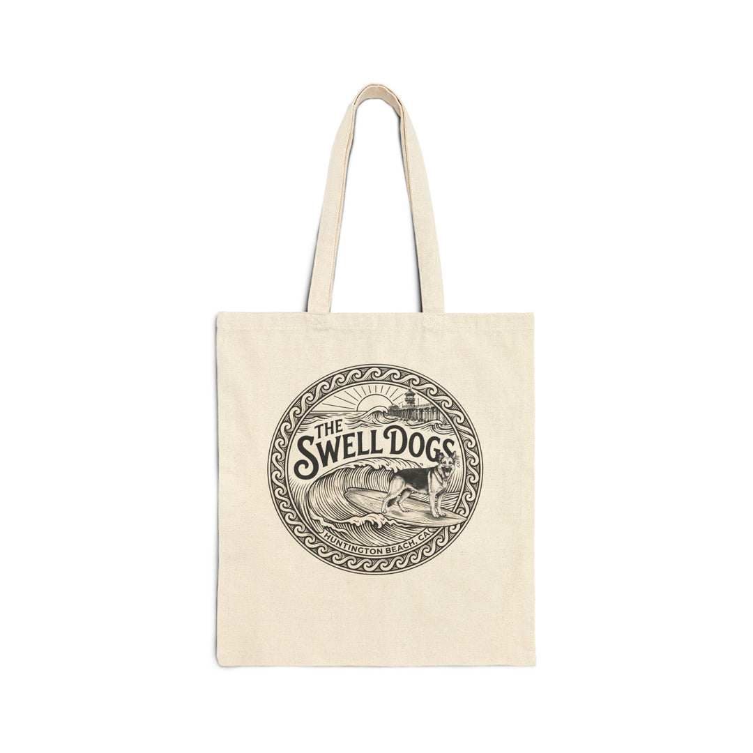 German Shepherd Swell Dogs Beach Tote