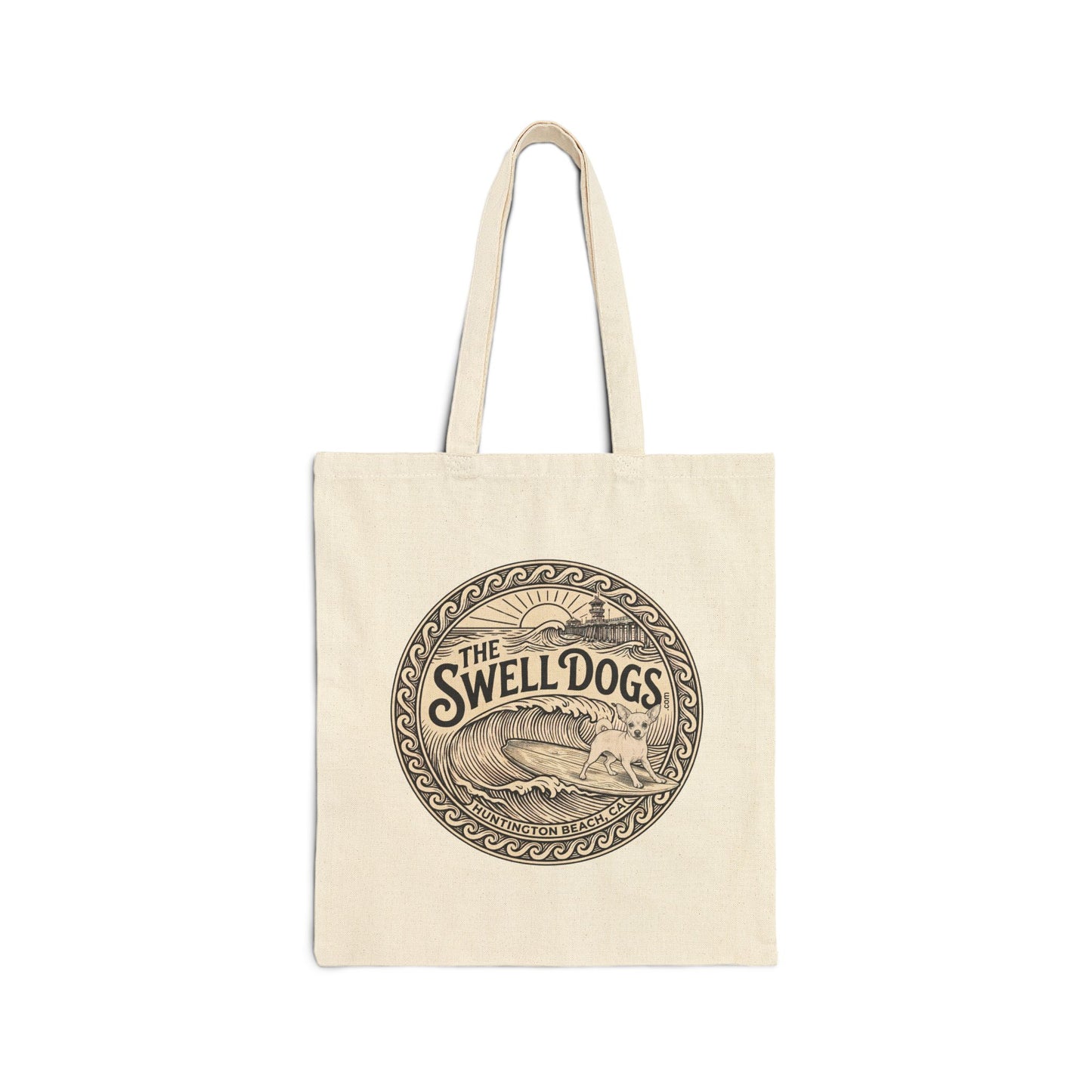 Chihuahua Swell Dogs Beach Tote
