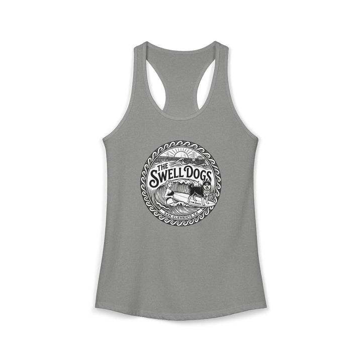 Annine and Sky Swell Dogs Racerback Tank