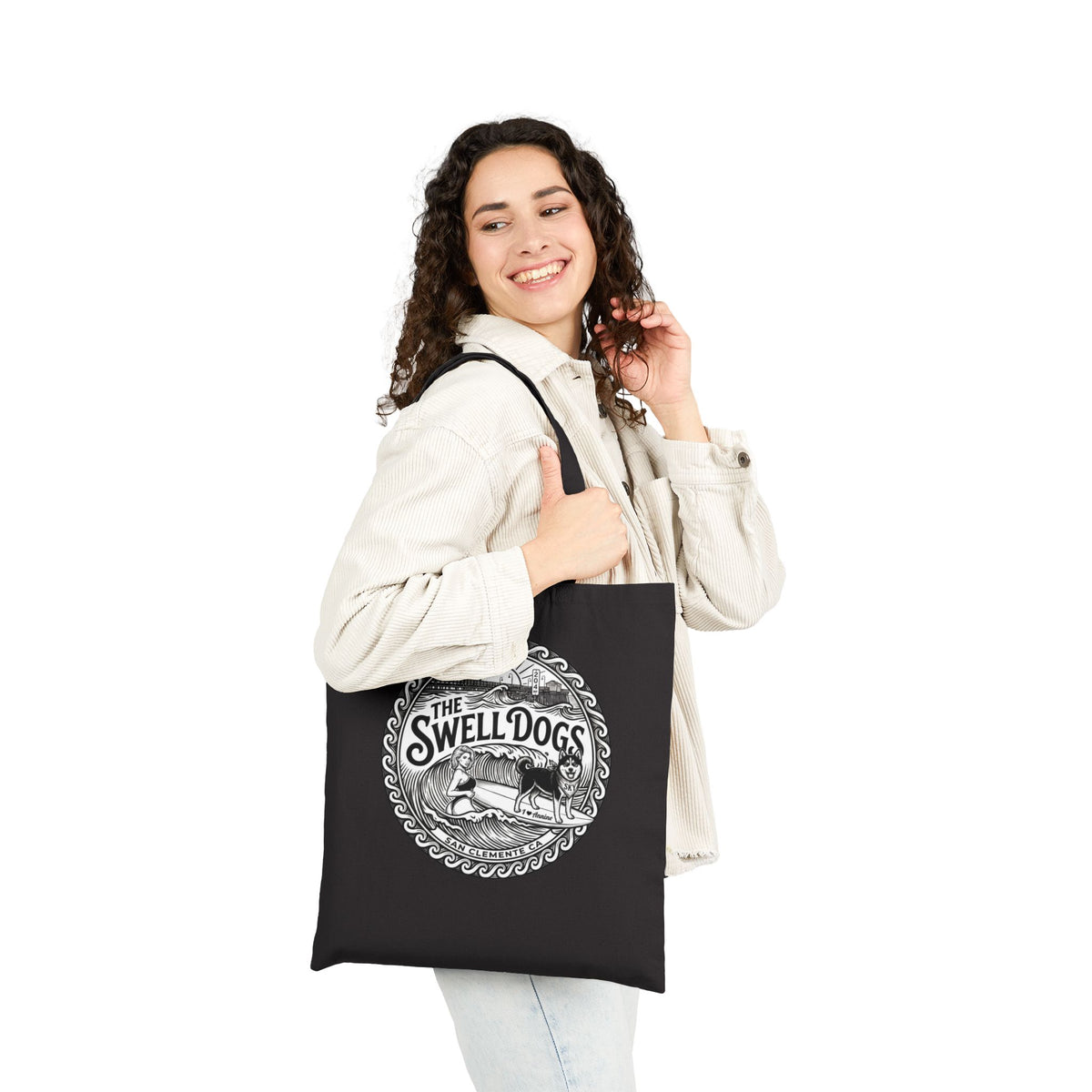 Annine & Sky Swell Dogs Beach Tote