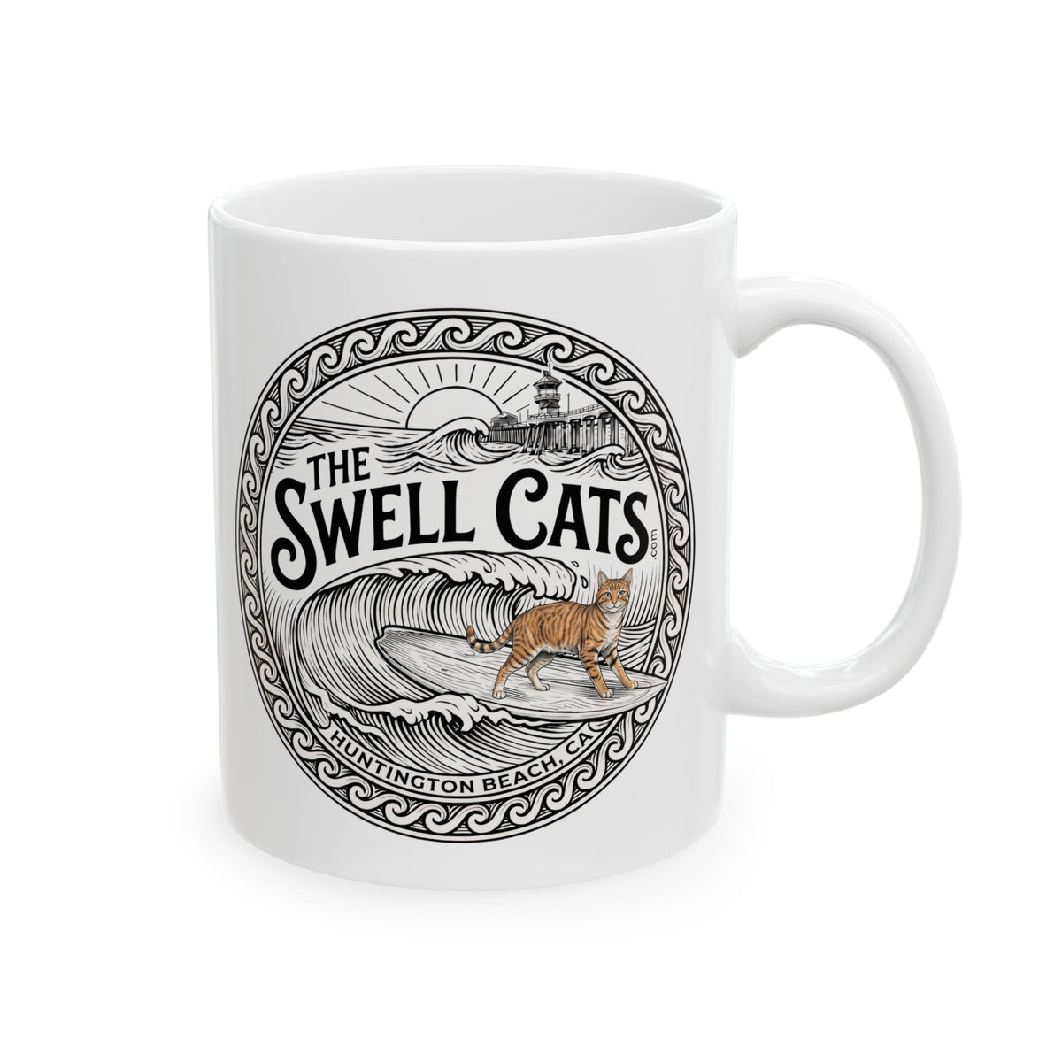Tabby Swell Cats 11 oz Coffee Mug