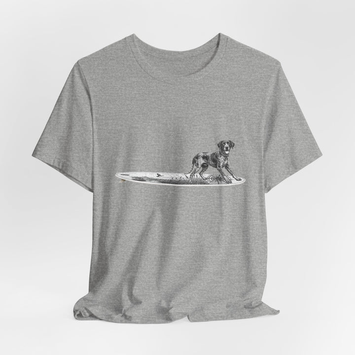 German Shorthaired Pointer Point Break Surfboard T-Shirt