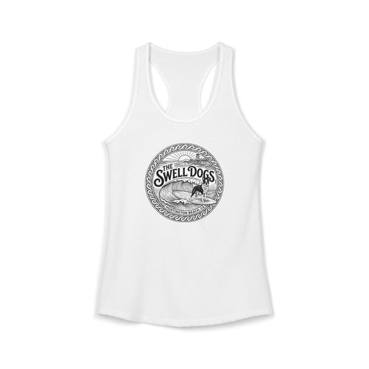 Boston Terrier Swell Dogs Racerback Tank