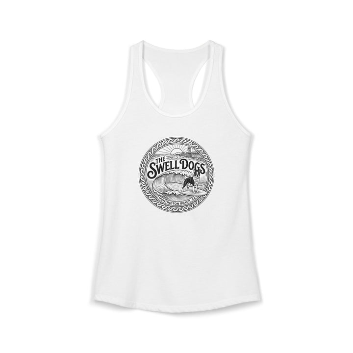Boston Terrier Swell Dogs Racerback Tank