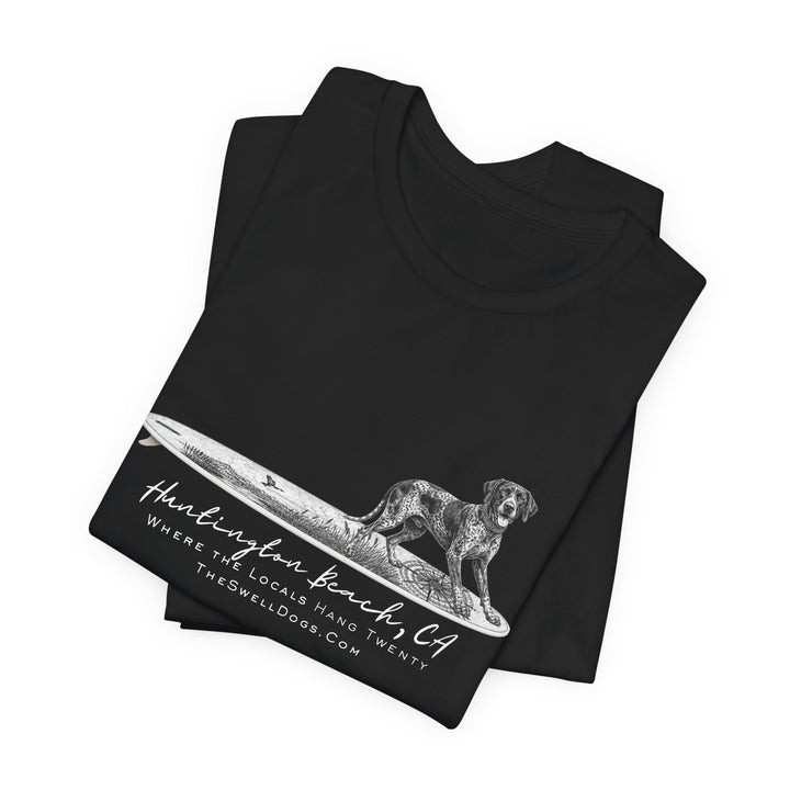 German Shorthaired Pointer Point Break Surfboard HB Edition T-Shirt