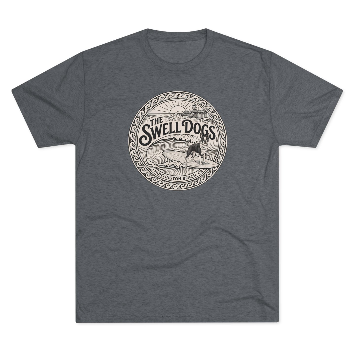 Boston Terrier Swell Dogs T-Shirt
