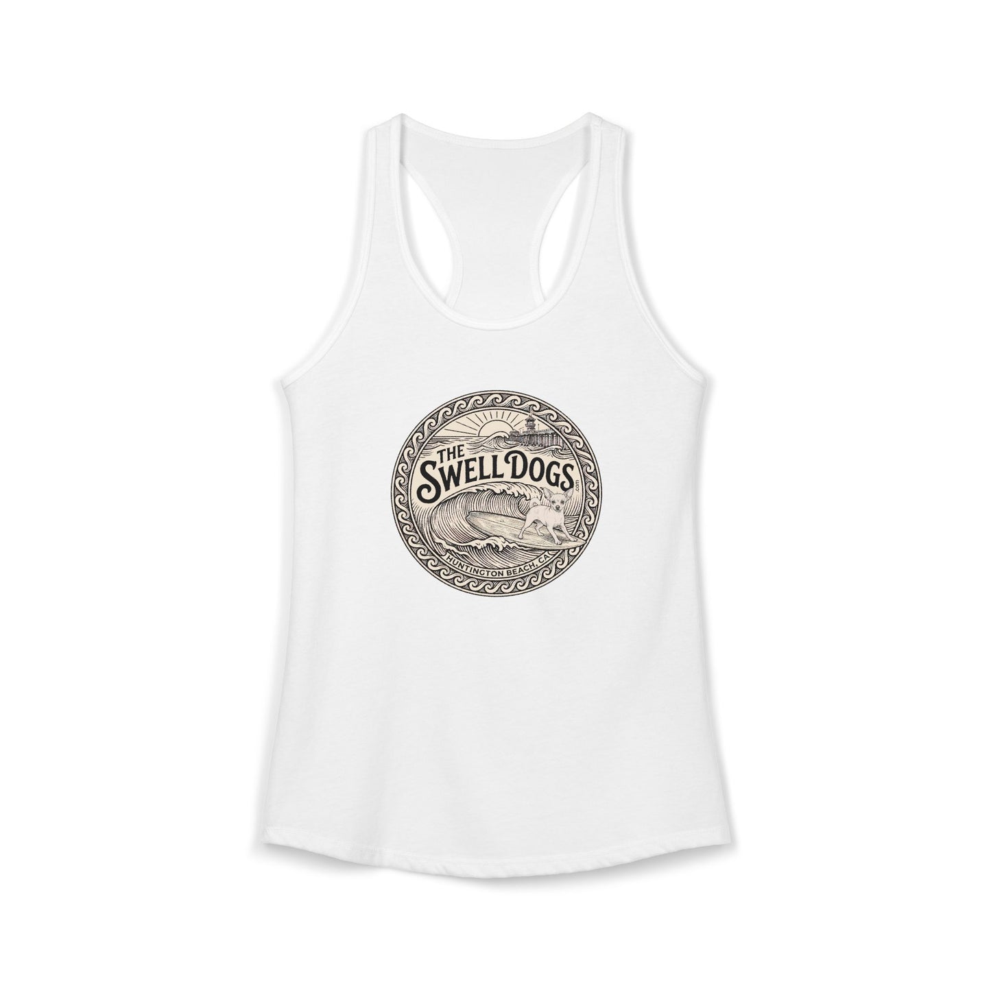 Chihuahua Swell Dogs Racerback Tank