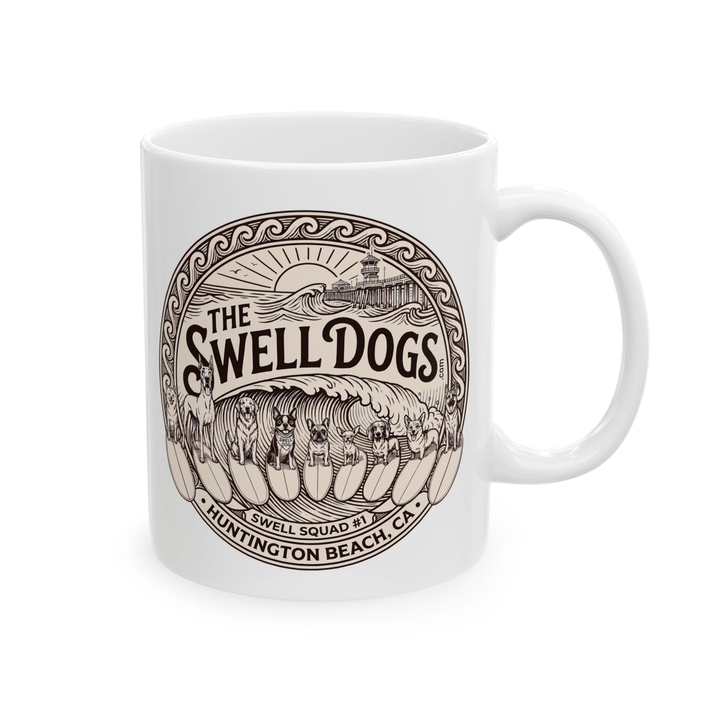Swell Squad #1 11 oz Coffee Mug