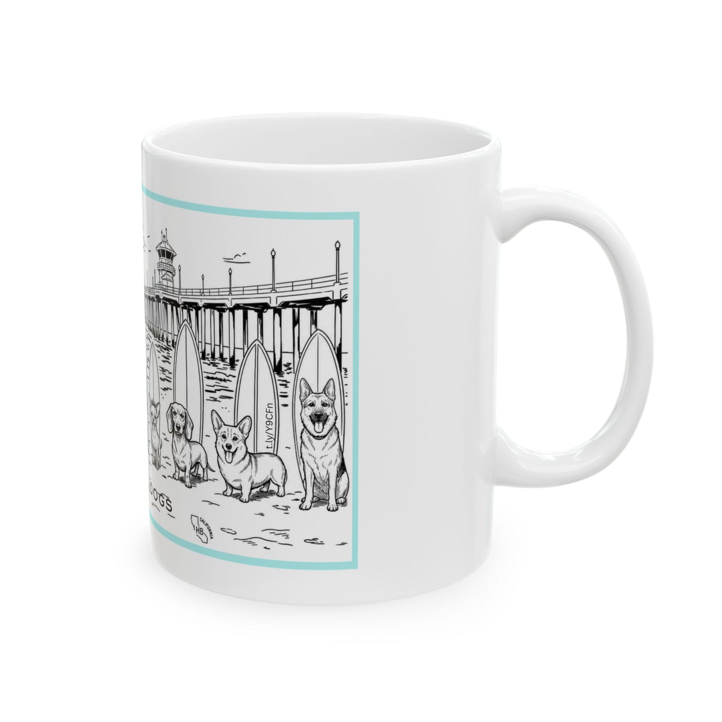 The Swell Dogs Heat One 11 oz Coffee Mug