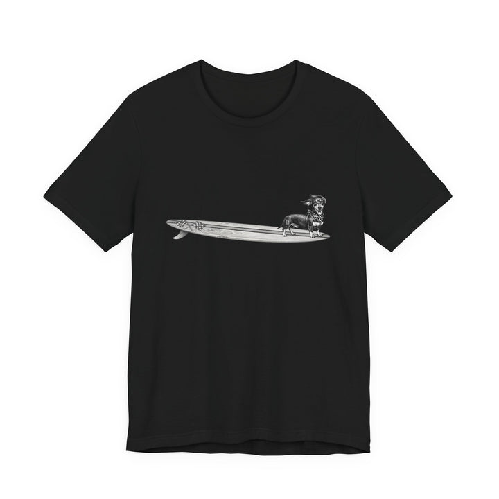 Dachshund Racing Flags T-shirt