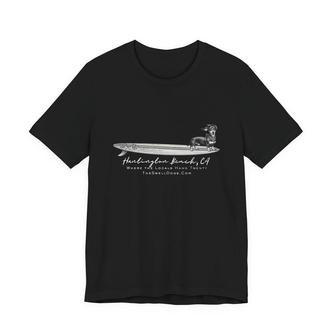 Dachshund Racing Flags HB Edition T-shirt