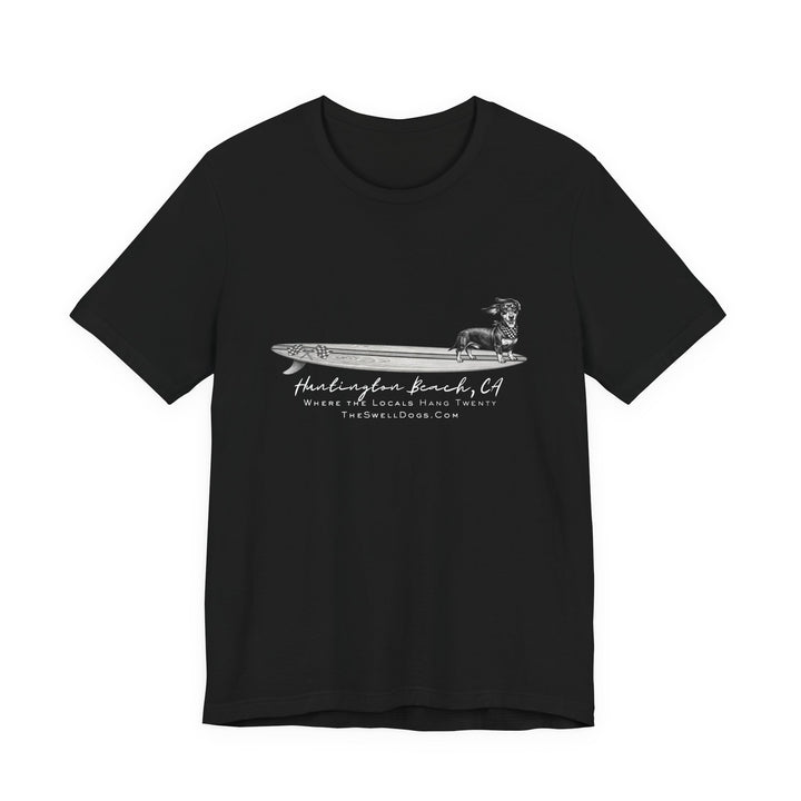 Dachshund Racing Flags HB Edition T-shirt
