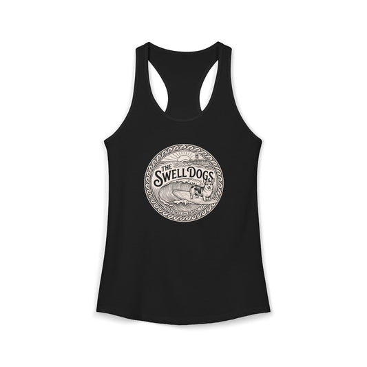 Corgi Swell Dogs Racerback Tank