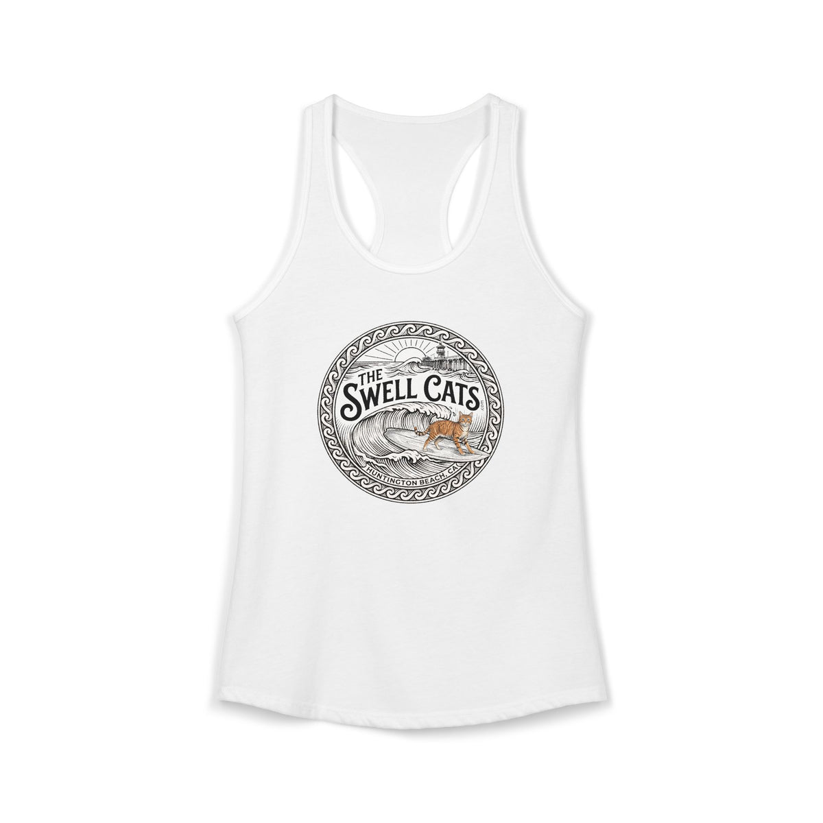 Tabby Swell Cats Racerback Tank