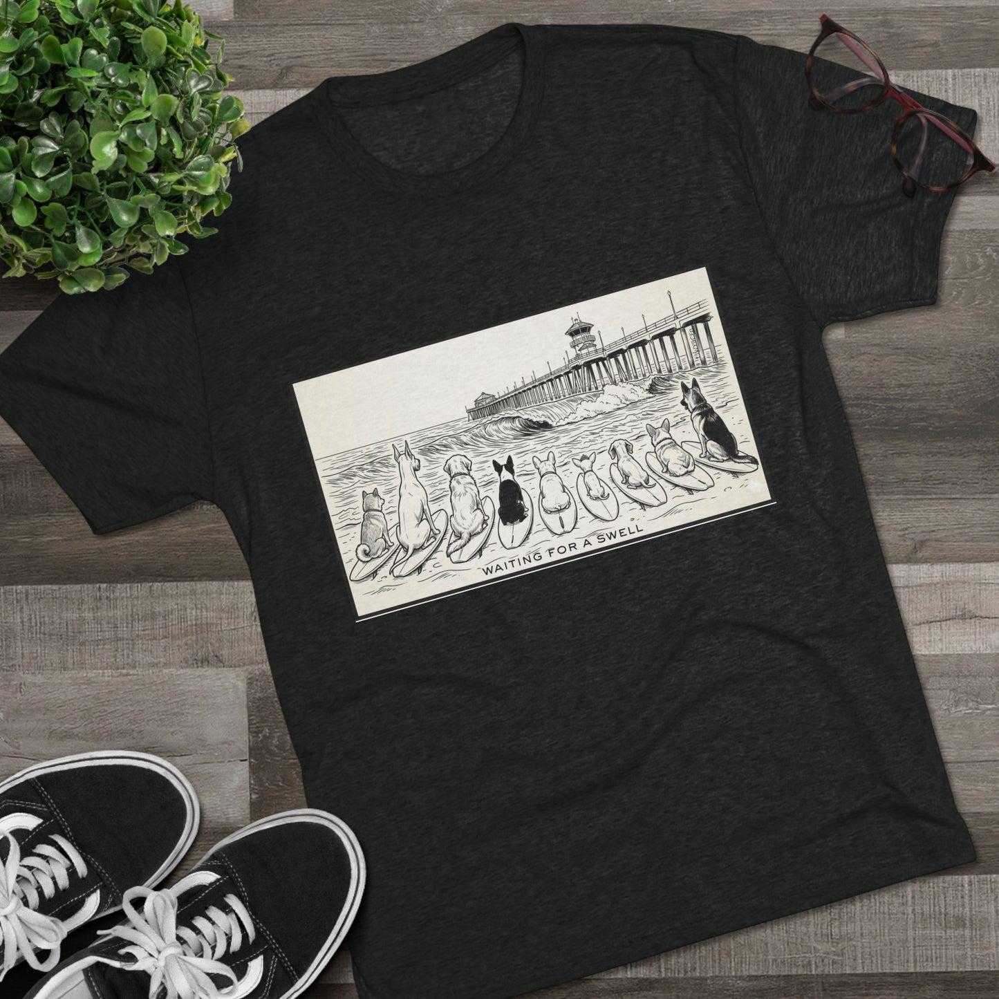 Waiting for a Swell Heat One T-Shirt