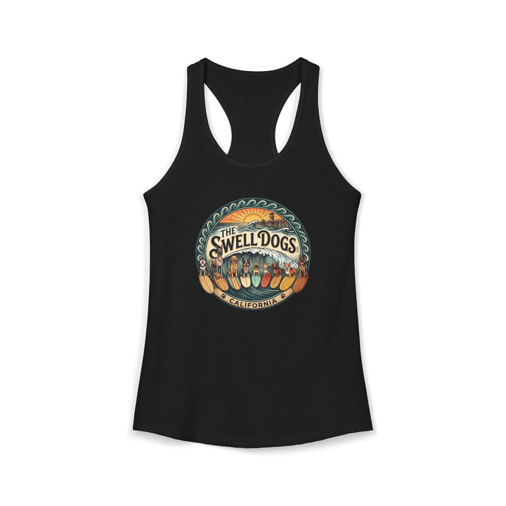 The Swell Dogs California Color Collection Racerback Tank