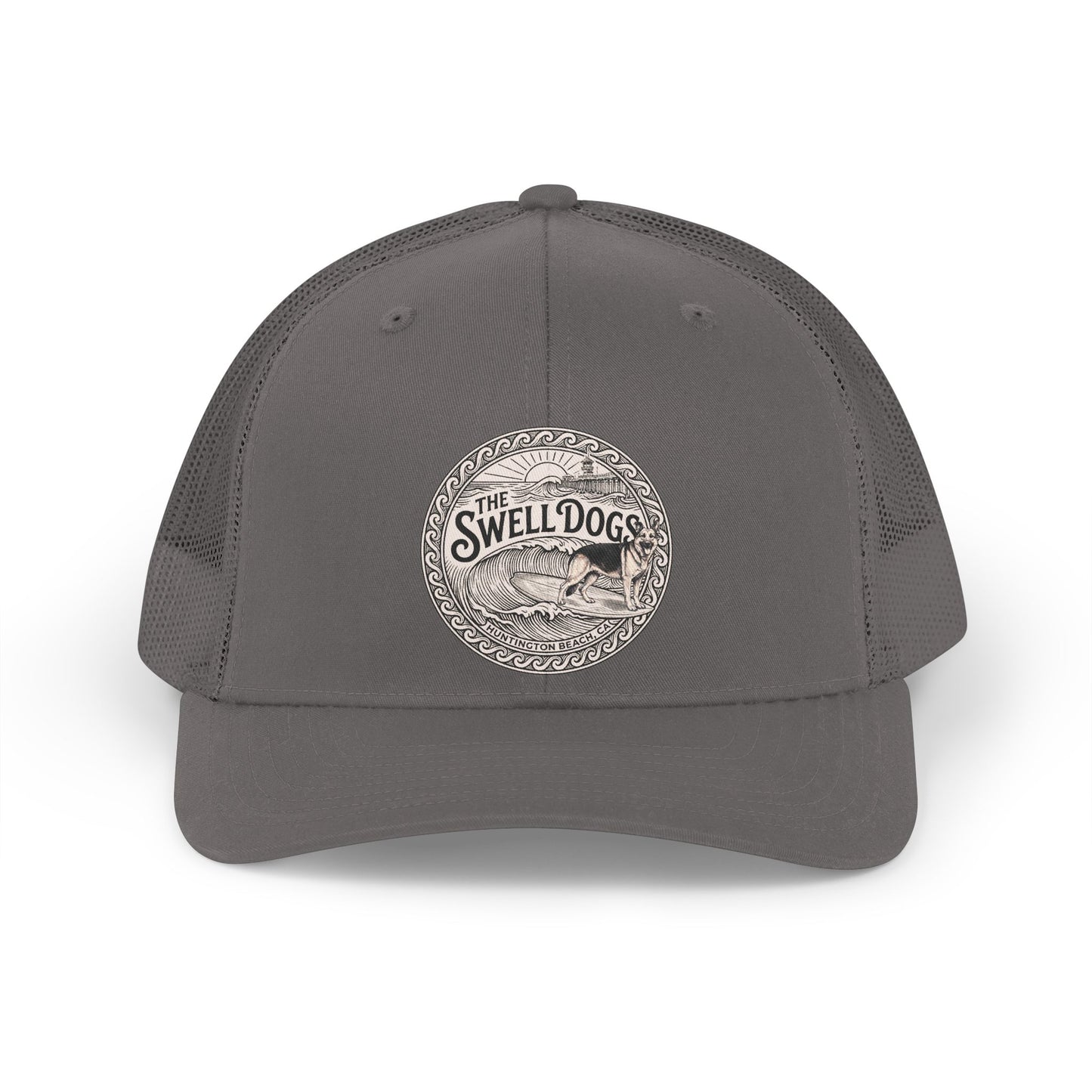 German Shepherd Swell Dogs Trucker Hat