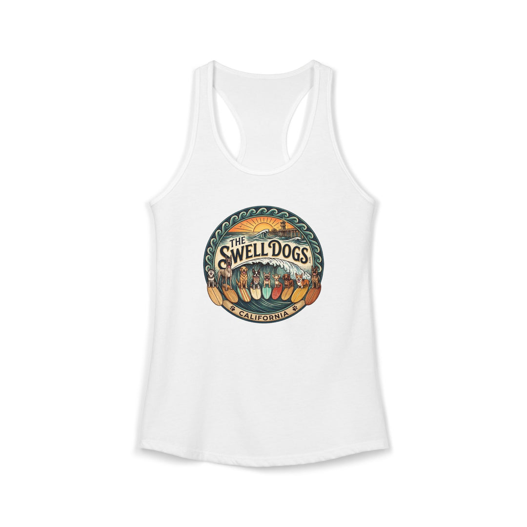 The Swell Dogs California Color Collection Racerback Tank