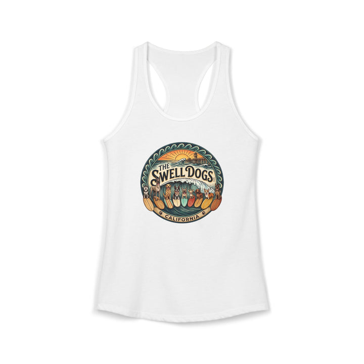 The Swell Dogs California Color Collection Racerback Tank