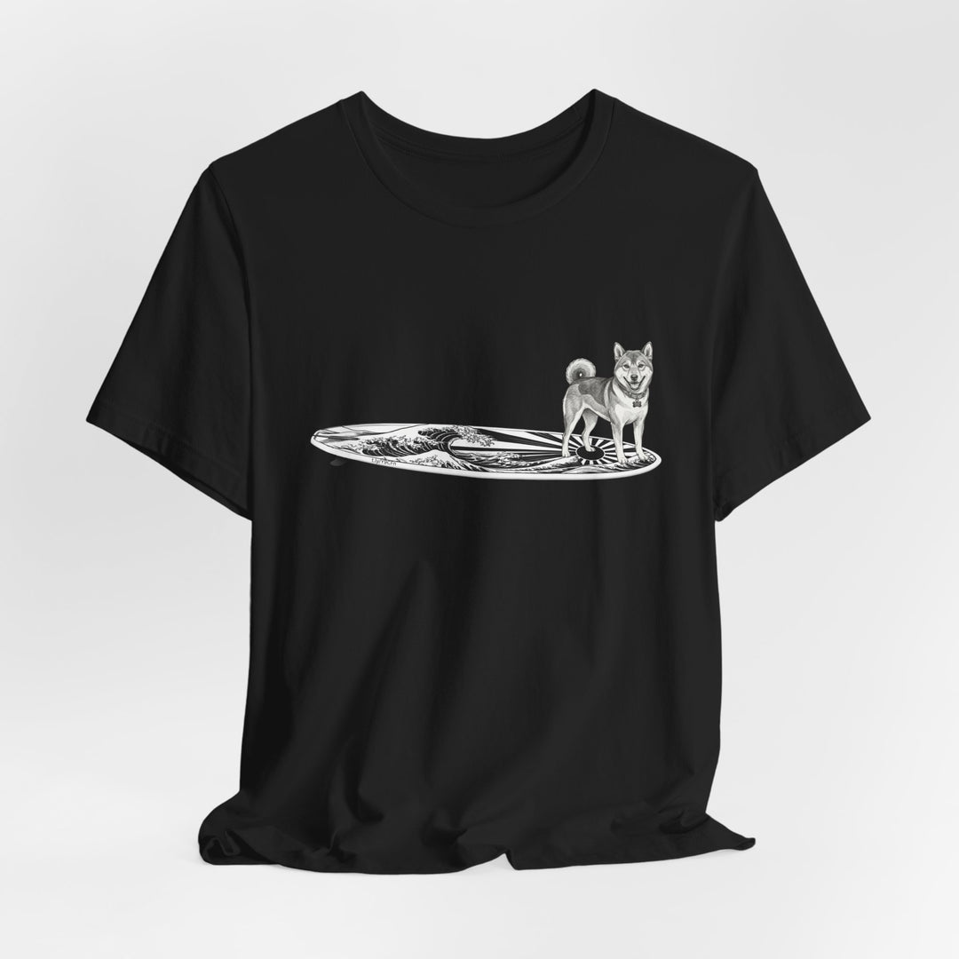 Shiba Inu Rising Wave T-Shirt