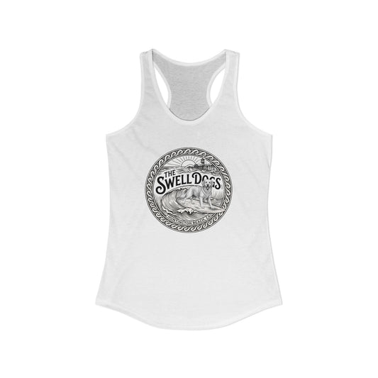Golden Retriever Swell Dogs Racerback Tank