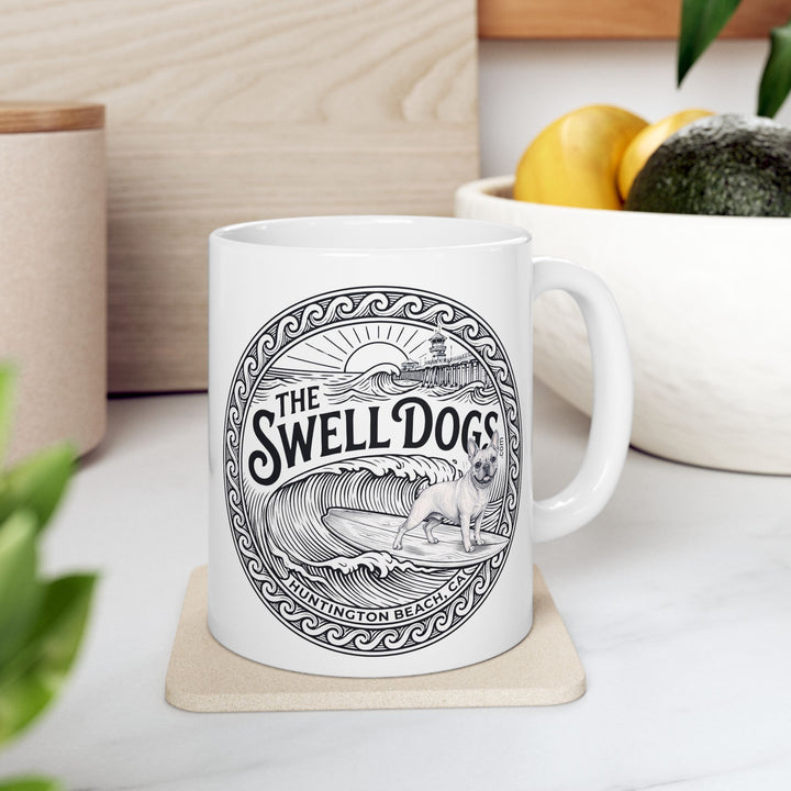 French Bulldog Swell Dogs 11 oz Coffee Mug