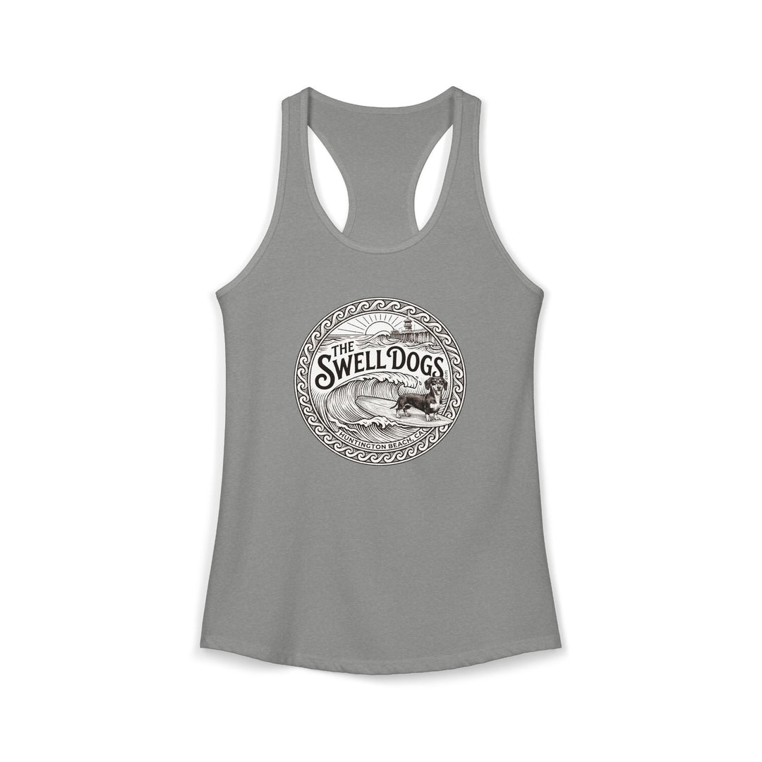 Dachshund Swell Dogs Racerback Tank