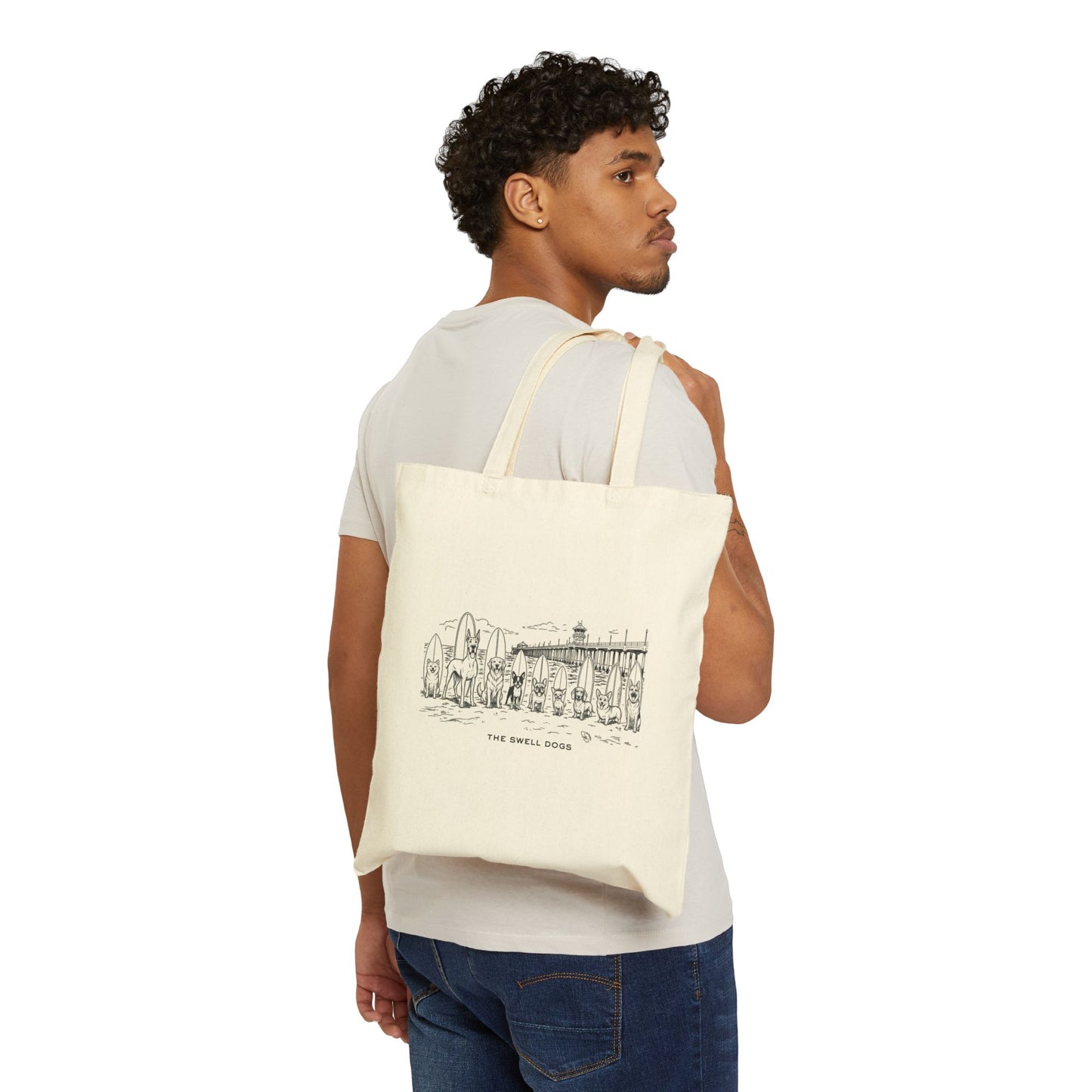 The Swell Dogs Squad #1 Beach Tote