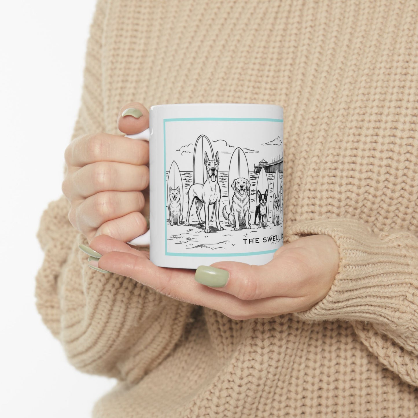The Swell Dogs Heat One 11 oz Coffee Mug