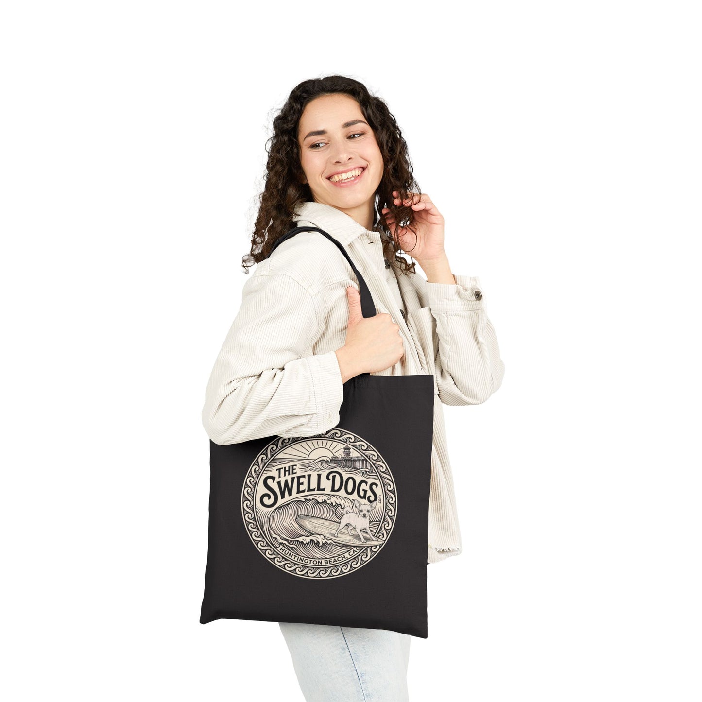 Chihuahua Swell Dogs Beach Tote