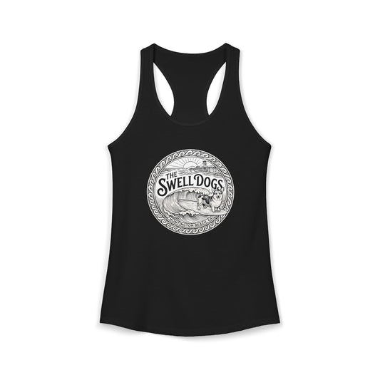 Corgi Swell Dogs Racerback Tank