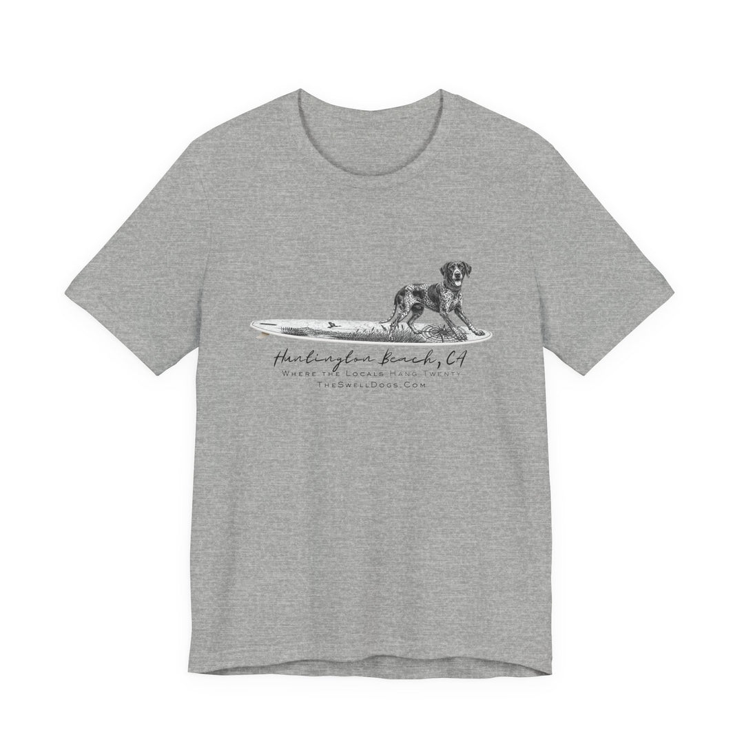 German Shorthaired Pointer Point Break Surfboard HB Edition T-Shirt