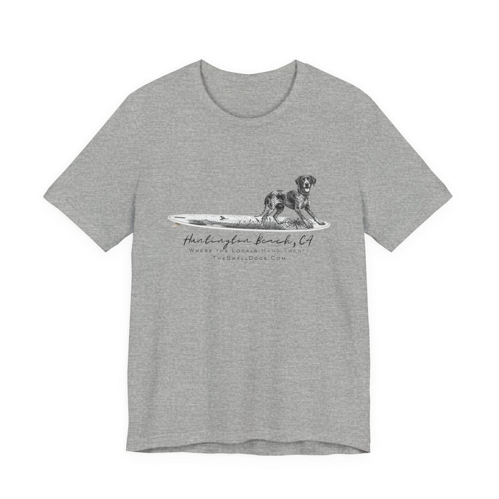 German Shorthaired Pointer Point Break Surfboard HB Edition T-Shirt