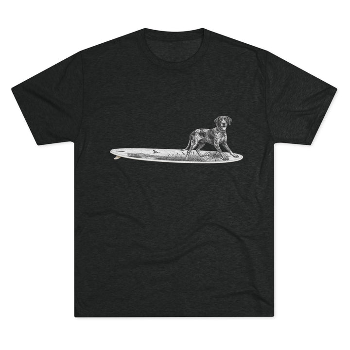 German Shorthaired Pointer Point Break Surfboard T-Shirt