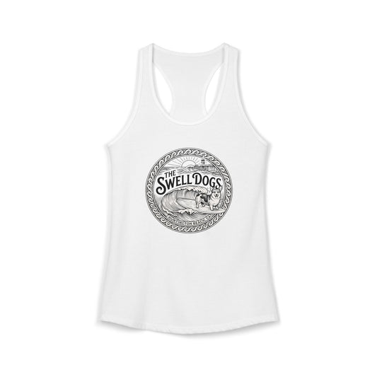 Corgi Swell Dogs Racerback Tank