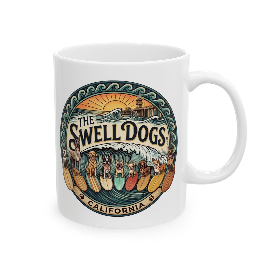The Swell Dogs California Color Collection 11oz Coffee Mug