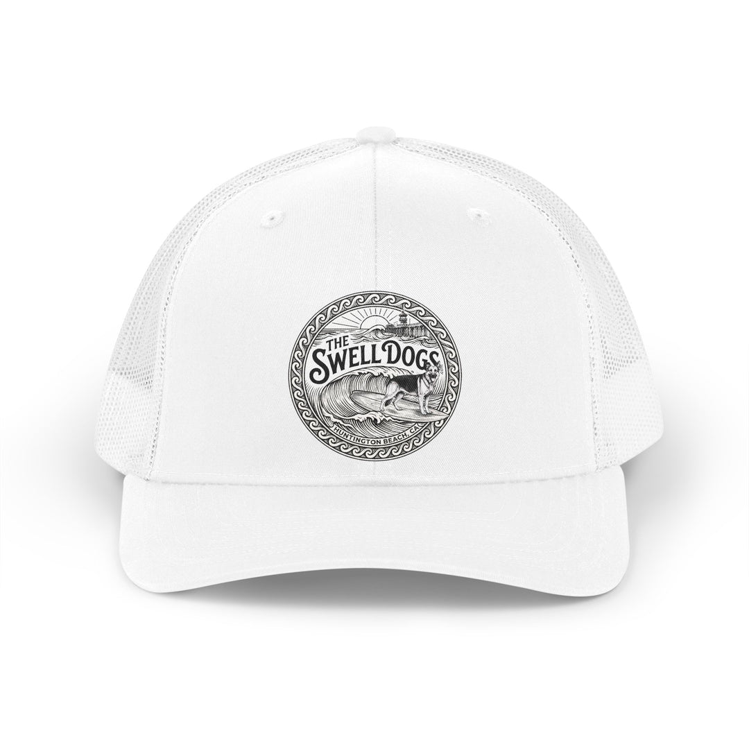 German Shepherd Swell Dogs Trucker Hat