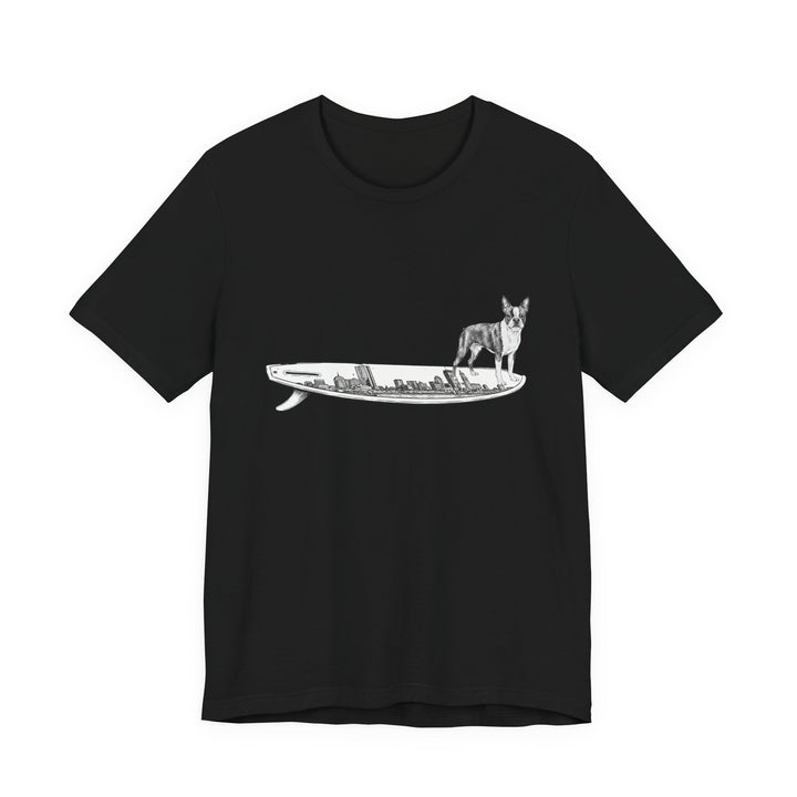 Boston Terrier Boston Skyline T-Shirt