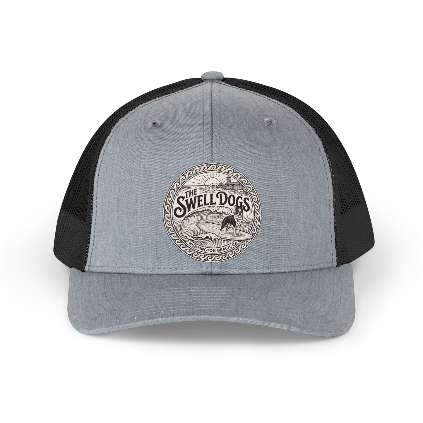 Boston Terrier Swell Dog Trucker Hat
