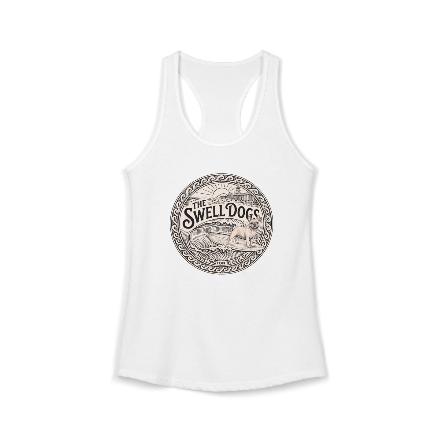 French Bulldog Swell Dogs Racerback Tank