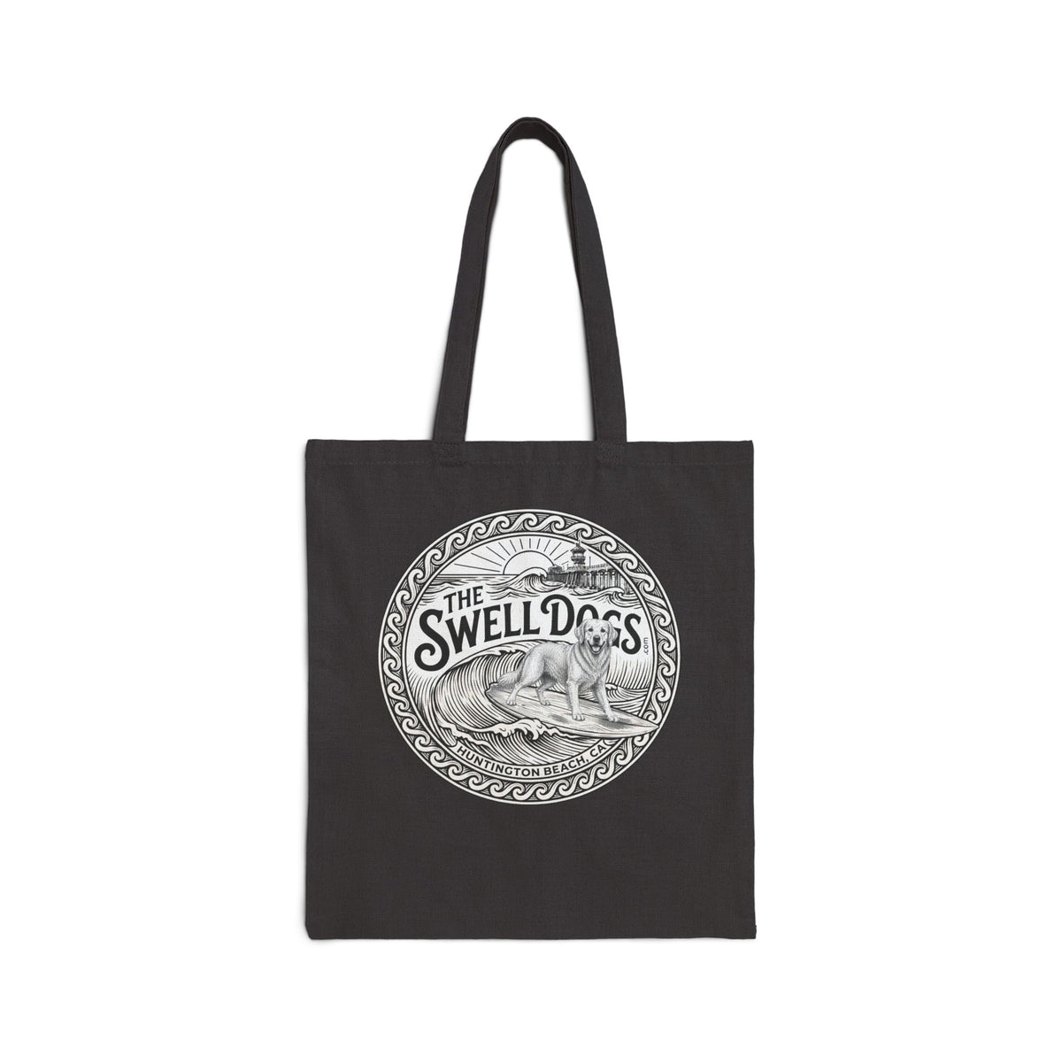 Golden Retriever Swell Dogs Beach Tote