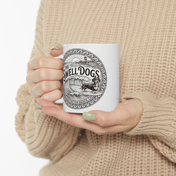 Dachshund Swell Dogs 11 oz Coffee Mug