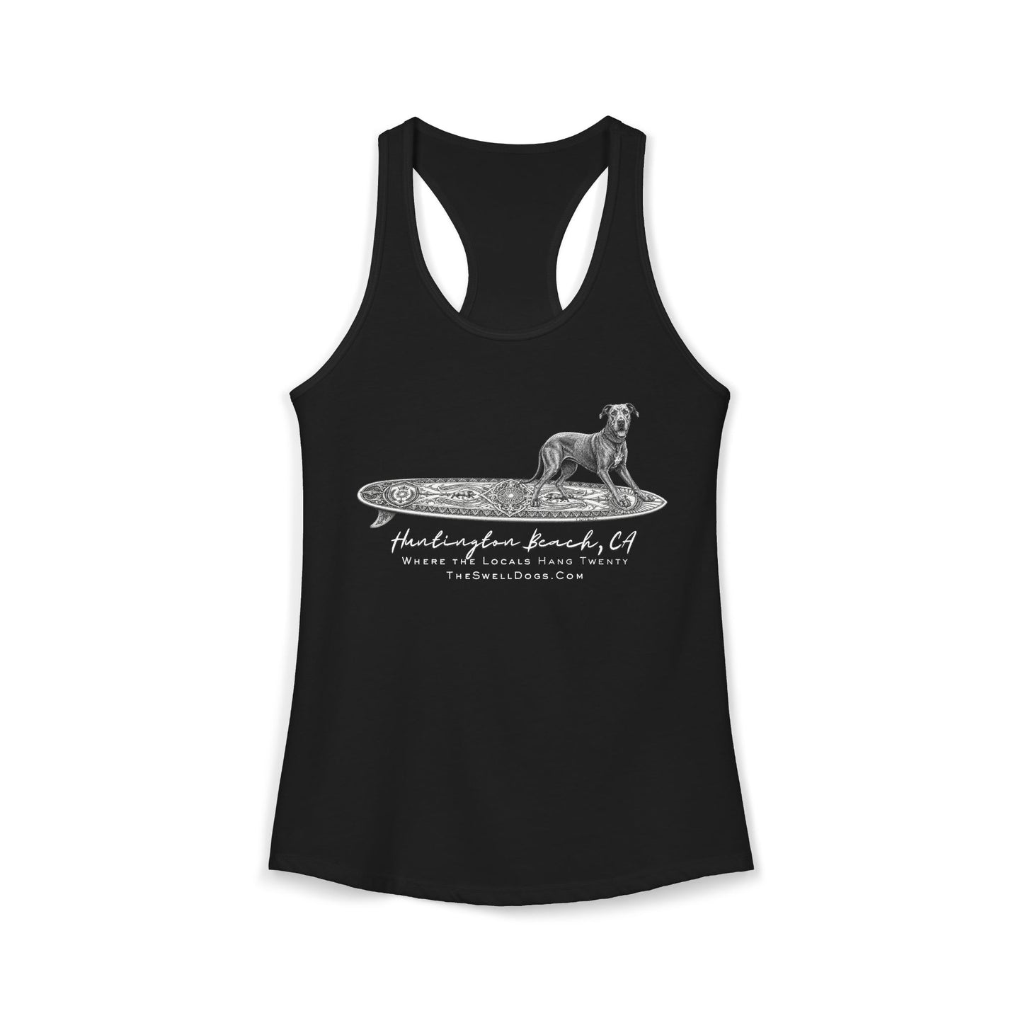 Great Dane Apollo Tide Surfboard HB Edition Racerback Tank