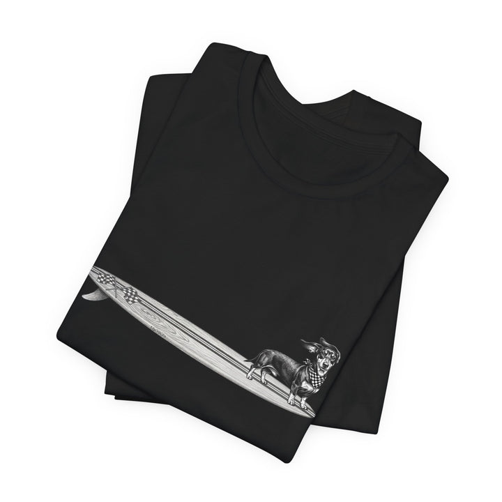 Dachshund Racing Flags T-shirt