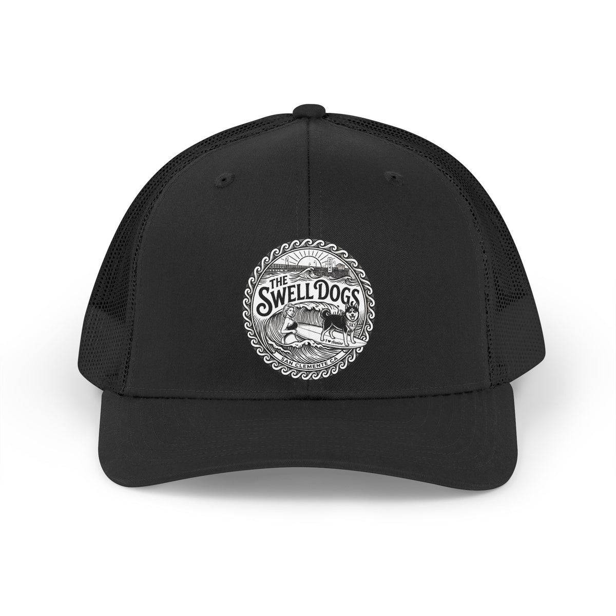 Annine and Sky Swell Dogs Trucker Hat