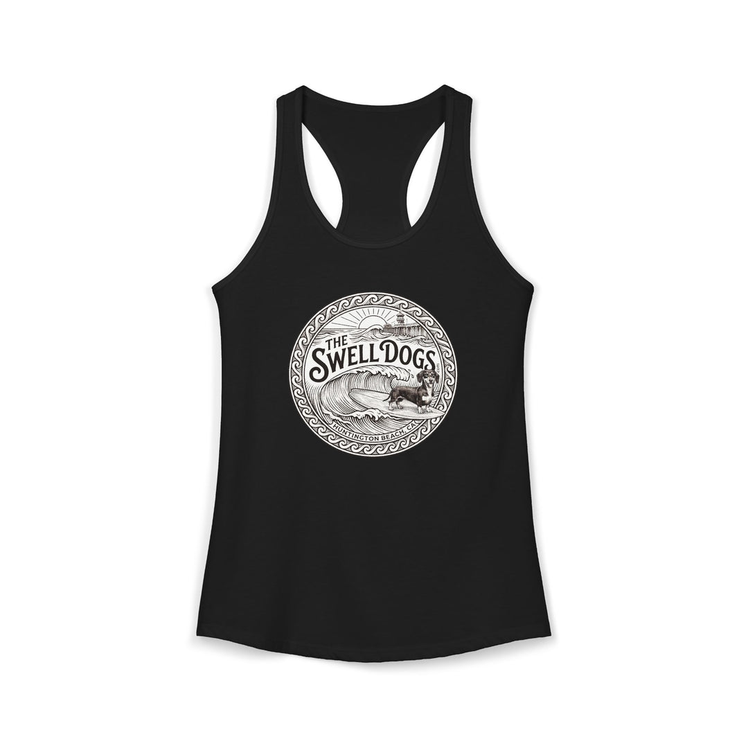 Dachshund Swell Dogs Racerback Tank