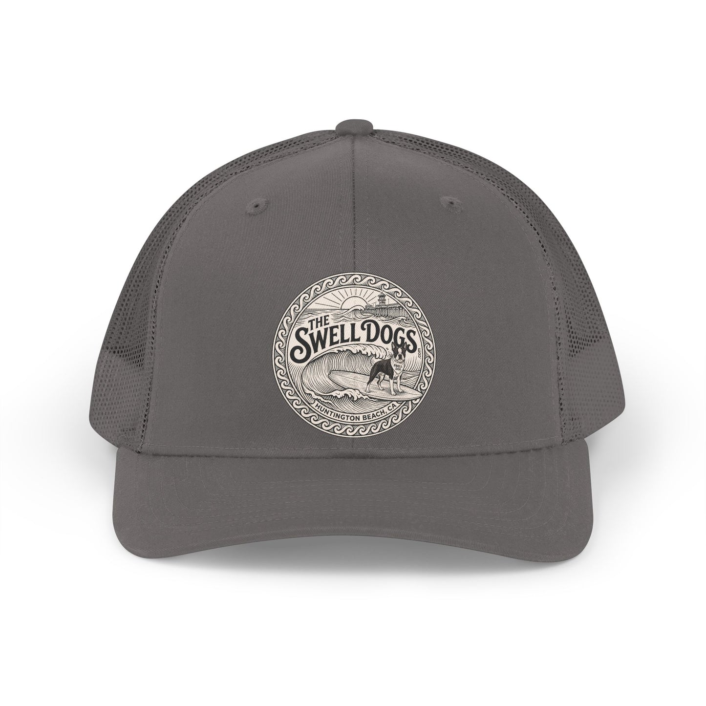Boston Terrier Swell Dog Trucker Hat