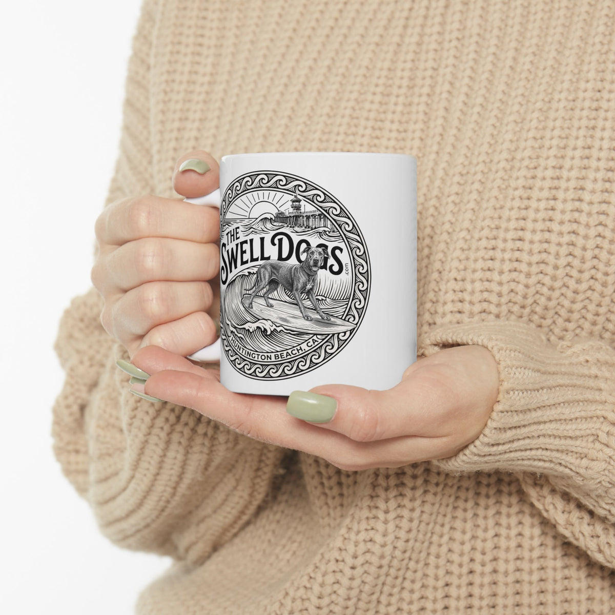 Great Dane Swell Dogs 11 oz Coffee Mug